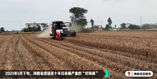 麥收大會戰！徐工收獲機忙！忙！忙！