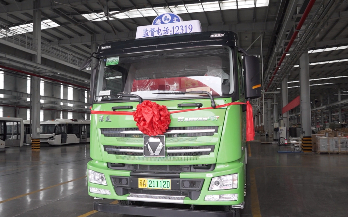 奔赴南京！130臺徐工新能源渣土車再掀零碳浪潮