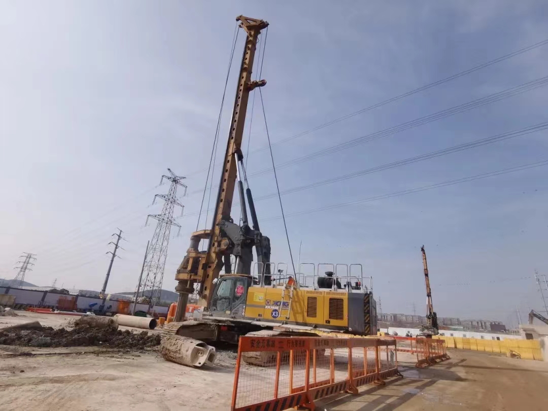 我的地盤我承包！徐工旋挖鉆機助建徐州地鐵站