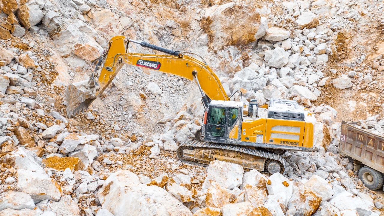 有XE500GK“坐鎮”礦山，讓我在事業發展上更有底氣！