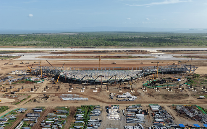 硬核基建出海！徐工群塔在尼加拉瓜筑起“空中門戶”